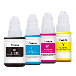 400ml BKCMY Ink Refill Bottle Kit For Canon Pixma MX490, MX492 Series – Black, Cyan, Magenta, Yellow