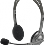 Logitech Wired Stereo Business Headset (H111)