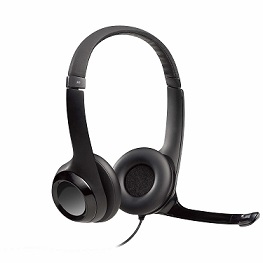 Logitech Wired USB Headset with Noise Cancelling Mic (H390)