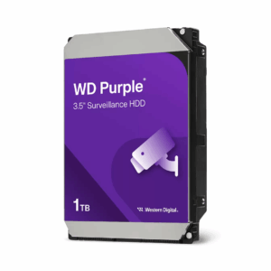 WD Purple 3.5 Surveillance HDD - Front View