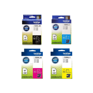 Brother LC539XL & LC535XL Cartridges – Black, Cyan, Magenta, Yellow