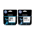HP 305 Original Ink Cartridge – Black, Tri-color