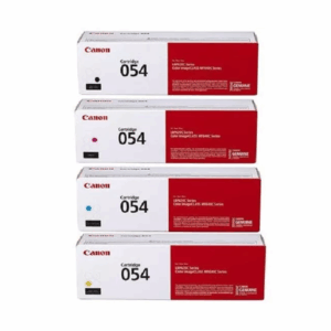 Canon 054 Toners – Black, Cyan, Magenta, Yellow