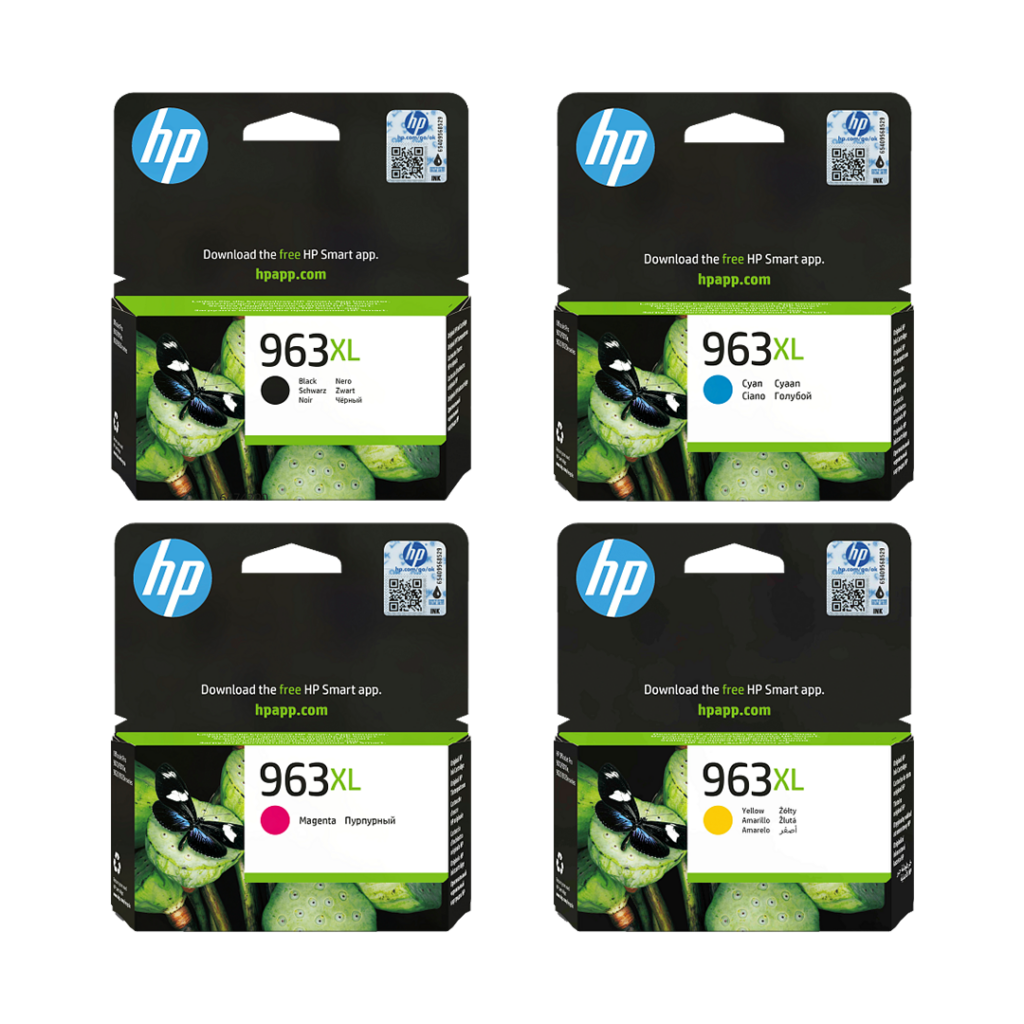 HP 963XL High Yield Original Ink Cartridge – Black, Cyan, Magenta ...