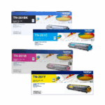 Brother TN261BK, TN261C, TN261M, TN261Y Toner Cartridges – Black, Cyan, Magenta, Yellow