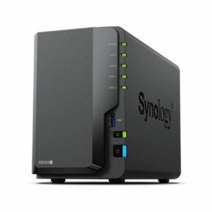 Synology 2-Bay DiskStation DS224+ (Diskless) - Front View