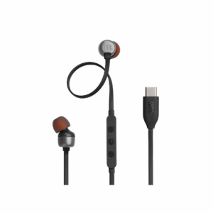 JBL Tune 310C USB-C wired in-ear headphones front view