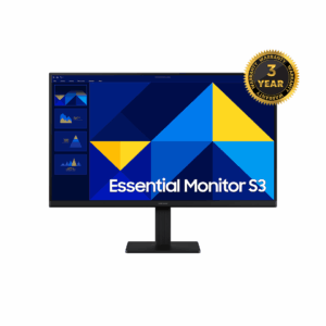 Samsung 24" Essential S3 LS24D300GAMXUE Monitor Front View