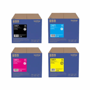 Brother TN871BK, TN871C, TN871M, TN871Y Toner Cartridges – Black, Cyan, Magenta, Yellow