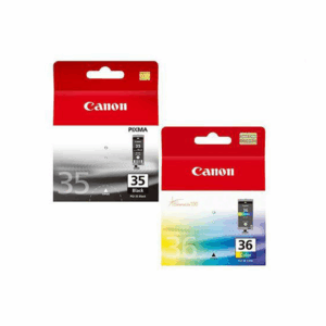 Canon PG35 Black, CL36 Color Cartridges