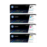 HP 207A Original LaserJet Toner Cartridge - Black, Cyan, Magenta, Yellow