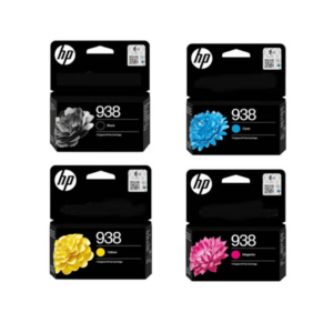 HP 938 Original Ink Cartridge - Black, Cyan, Magenta, Yellow