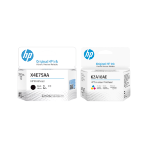 HP X4E75AA Black & 6ZA18AE Tri-color Printhead