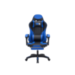 WB WB029-2 Gaming Chair With Arm Rest Black+Blue