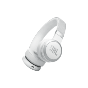 JBL Live 670NC Noise Cancelling Wireless on-ear Bluetooth headphones | Color: White